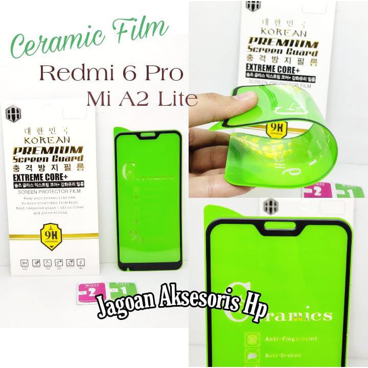 Tempered Glass CERAMIC Realme 6 Pro 6.6 inch Nano Ceramic Not Broken