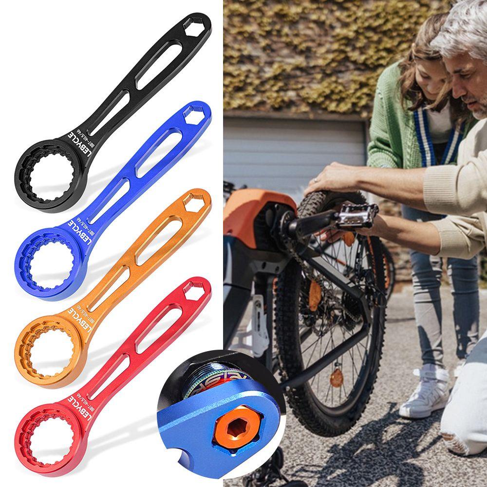 R-FLOWER Kunci Sepeda Aksesoris Sepeda Four-in-one Wrench Bike Spanner Alat Pemasangan Kunci Lepas