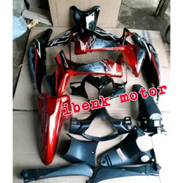 Full Set Cover Body Supra X 125 Tahun 2008 2012 Shopee Indonesia