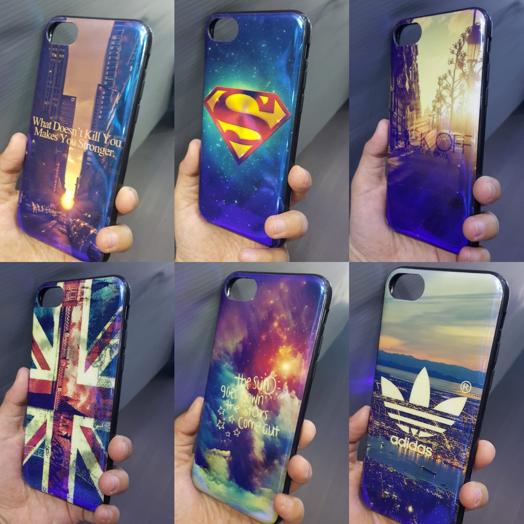 BR Softcase Bluray Marvel Nike Adidas iphone 5G 6G 6plus 7G 7plus 8G 8plus