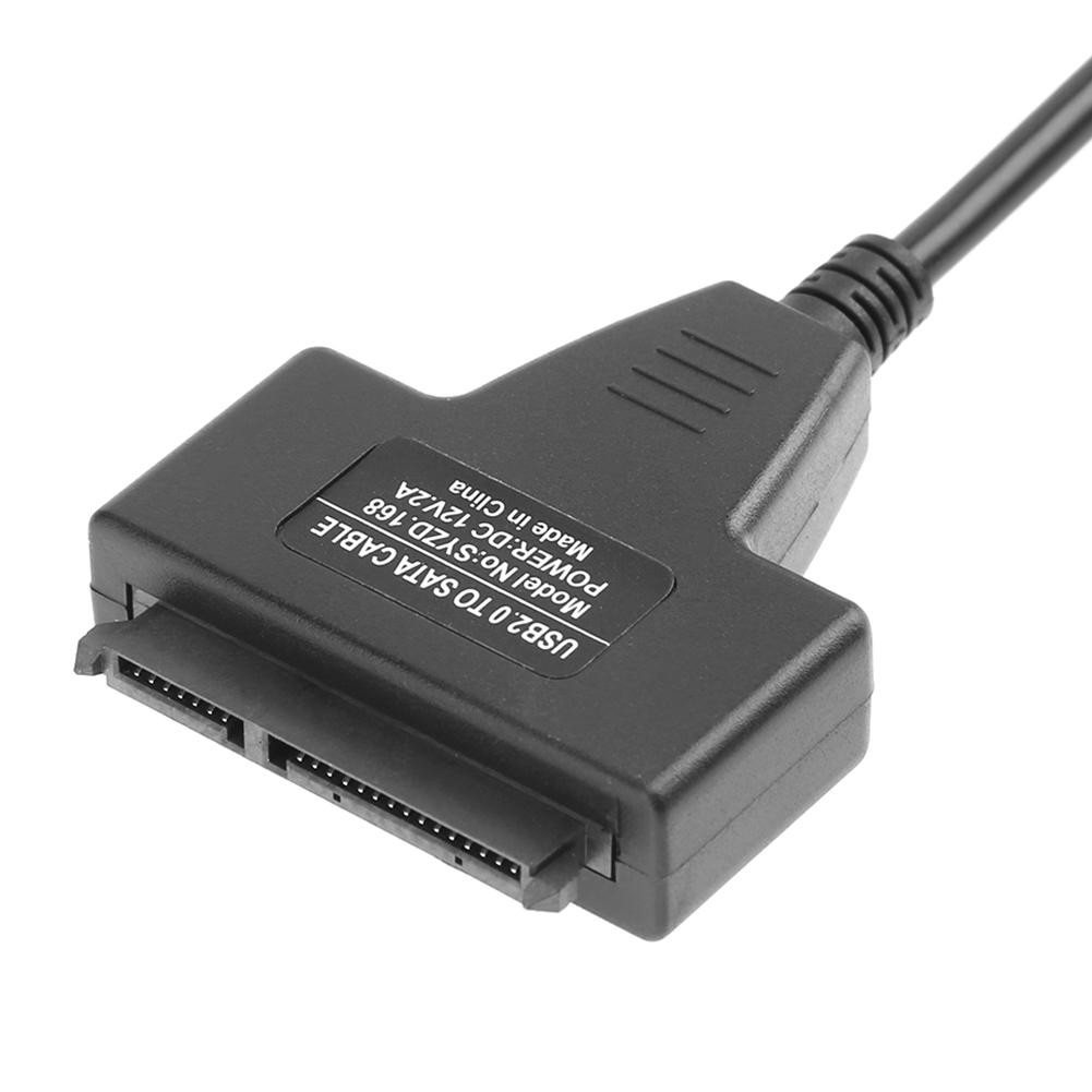 SATA Cable USB 2.0 to Sata Adapter for 2.5 /3.5 inch SSD Hard Disk Drive Converter Cable for PC