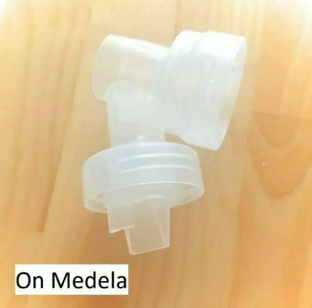 (isi 2pcs) Valve real bubee ( cocok untuk :medela, little giant, avent, spectra, cmbear)