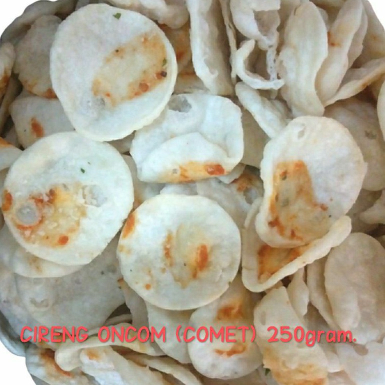 

KERIPIK CIRENG ONCOM COMET 250gr