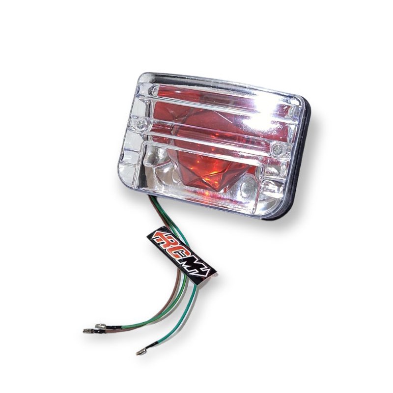 STOPLAMP STOP LAMP LAMPU BELAKANG BLK BLKNG C700 C800 WIN SUPERCUB C 700 800 SUPER CUB BENING TRANSPARAN TRANSPARANT MODEL TAKEGAWA CLEAR