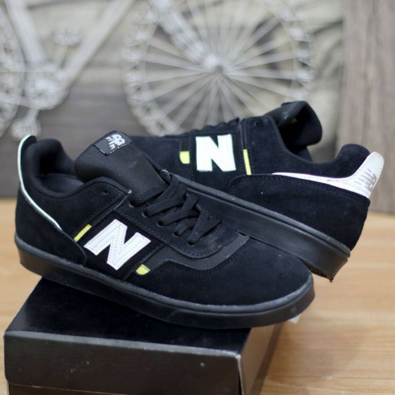 new balance numeric all black