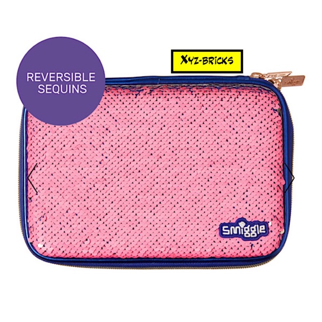 

SMIGGLE 442570 - Shimmy Hardtop Pencil Case Purple