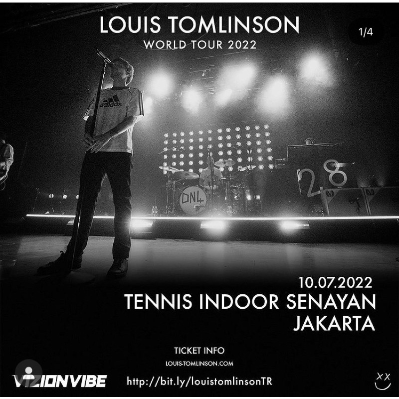 TIKET KONSER LOUIS TOMLINSON (BOOKED)