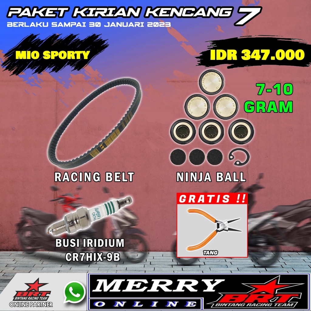 Paket Kirian Kencang  BRT Mio Sporty Nouvo 5TL