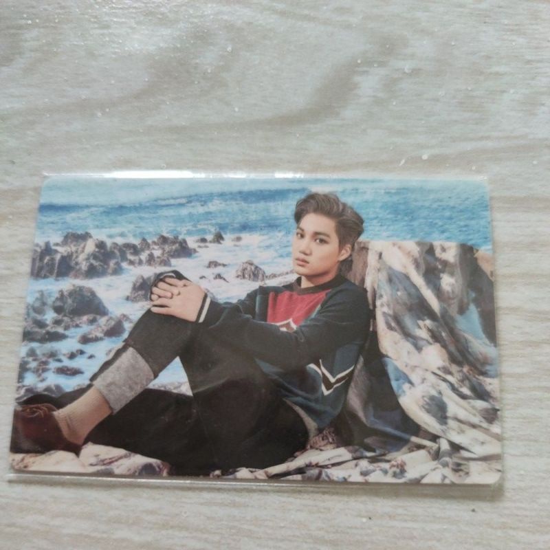EXO Kai Jongin Season Greeting 2017 Sg17 photocard pc official