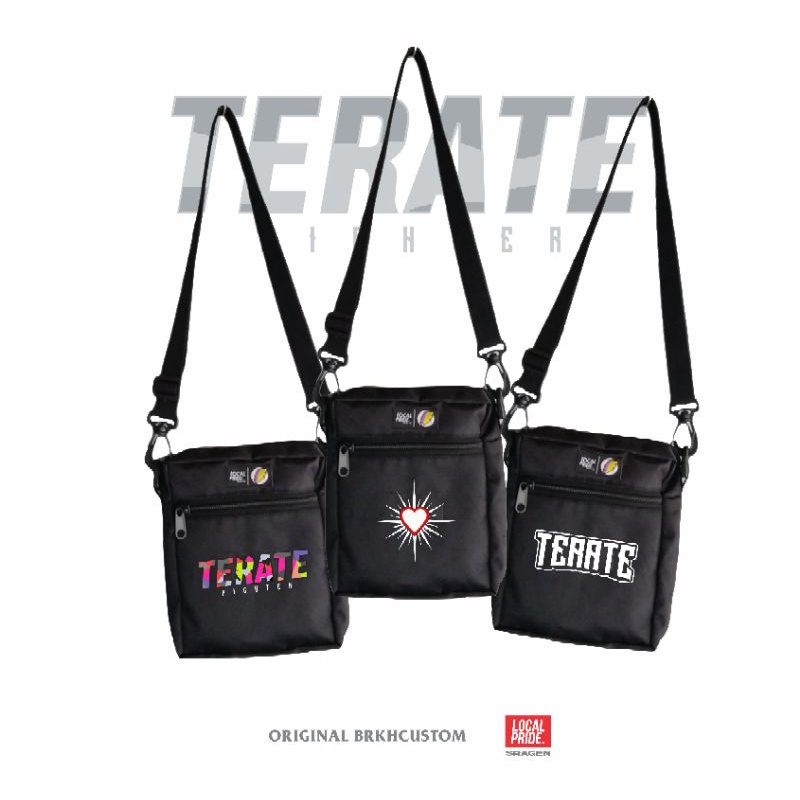 TAS SELEMPANG PSHT | TAS TERATE | SLINGBAG TERATE | SB SH | TAS DISTRO | PERSAUDARAAN SETIA HATI TERATE .