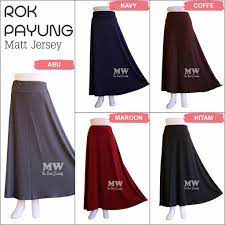 ROK PAYUNG PANJANG SPANDEK JERSEY PREMIUM