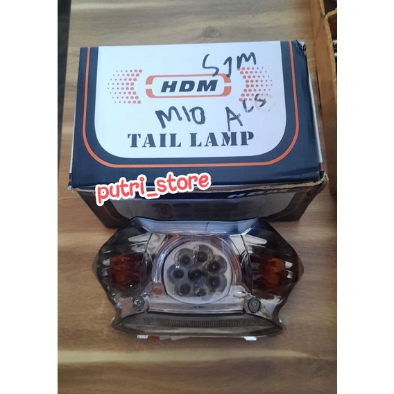 lampu belakang mio led sporty