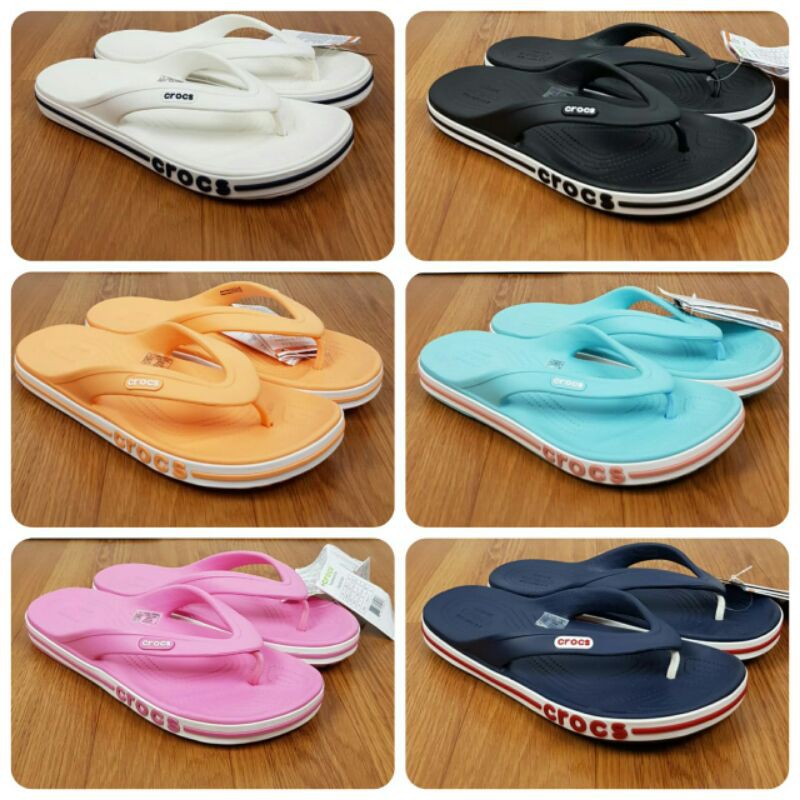 Sandal Jepit Crocs Baya Flip / Bayaband Flip Unisex