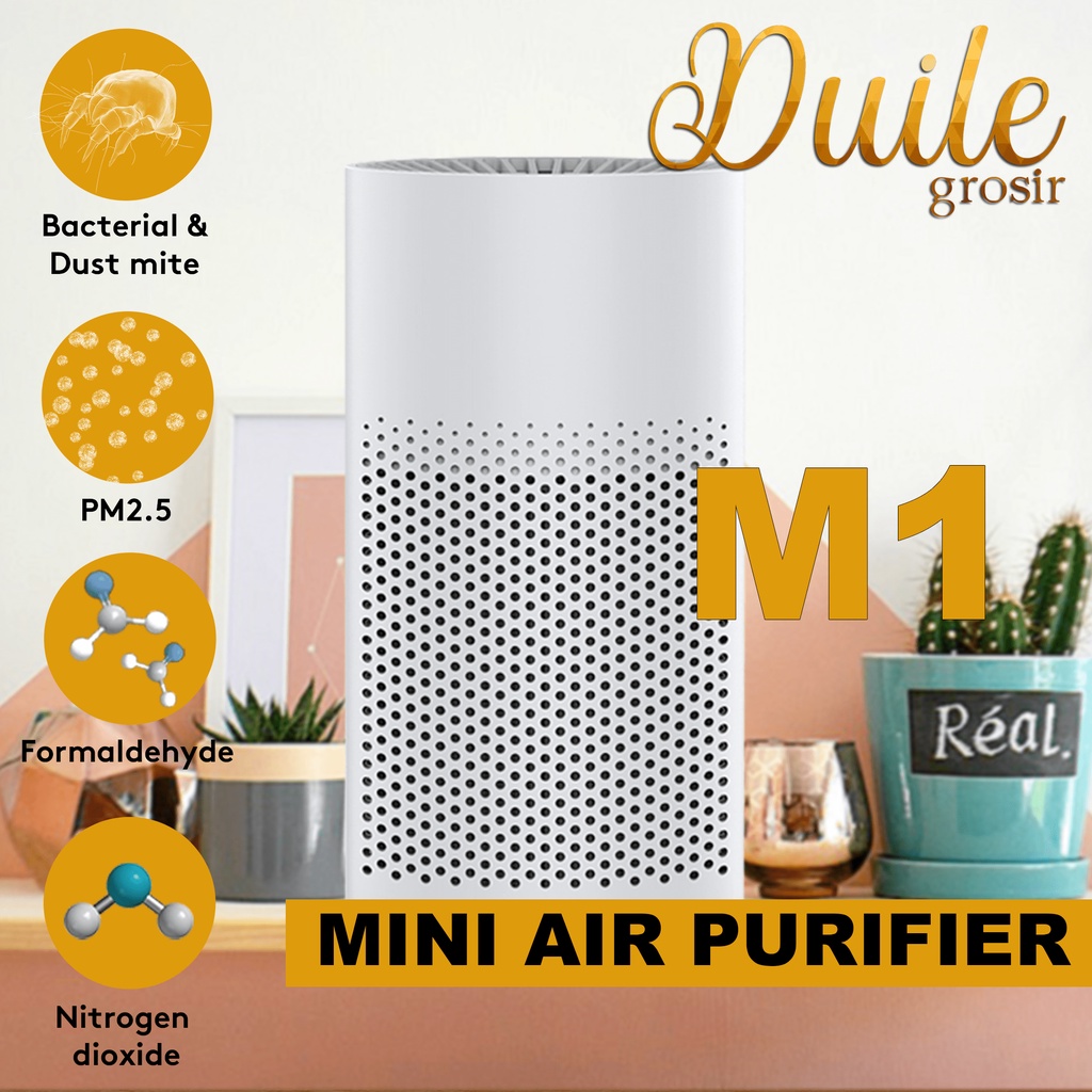 Hepa Mini Air Purifier M1 dengan UVC