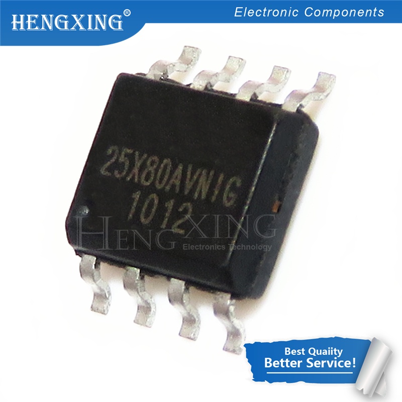 100pcs Ic W25X80AVSIG W25X80BVSIG W25X80AVSNIG 25X80AVNIG 25X80 SOP-8