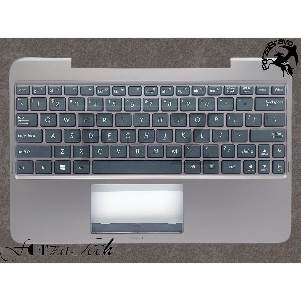 Keyboard ASUS Transformer Book T101HA Topcase Asus Tablet 13NB074XP10X1X Gray Frame