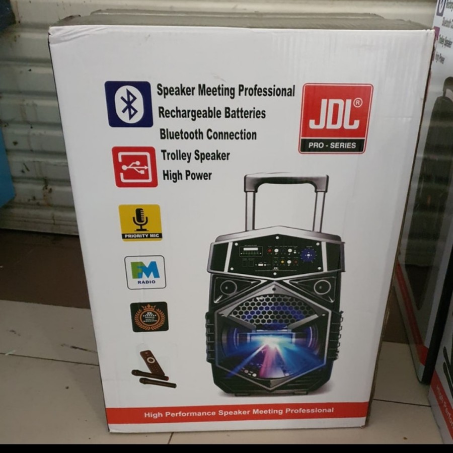 Speaker jdl Qv-15 wireless Bluetooth plus stand spk