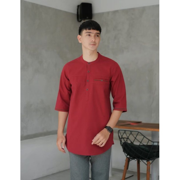 ZNY KURTA DEWASA ARMY/BAJU KOKO ORIGINAL