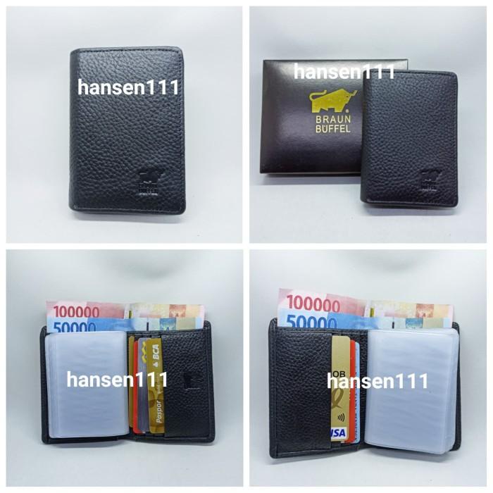 

Dompet Kartu Card Holder Kulit Asli Braunbuffel