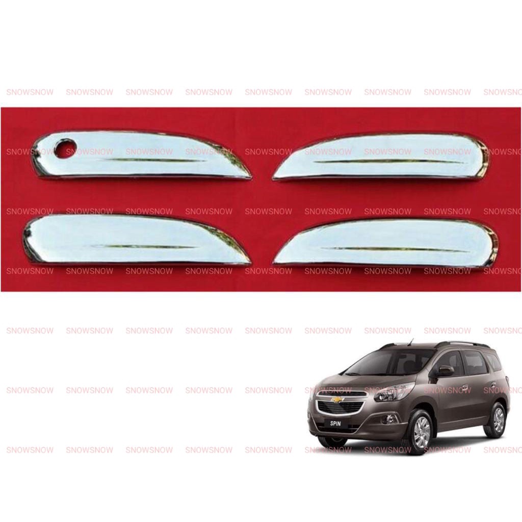 Cover Handle Pintu Chevrolet Spin Chrome