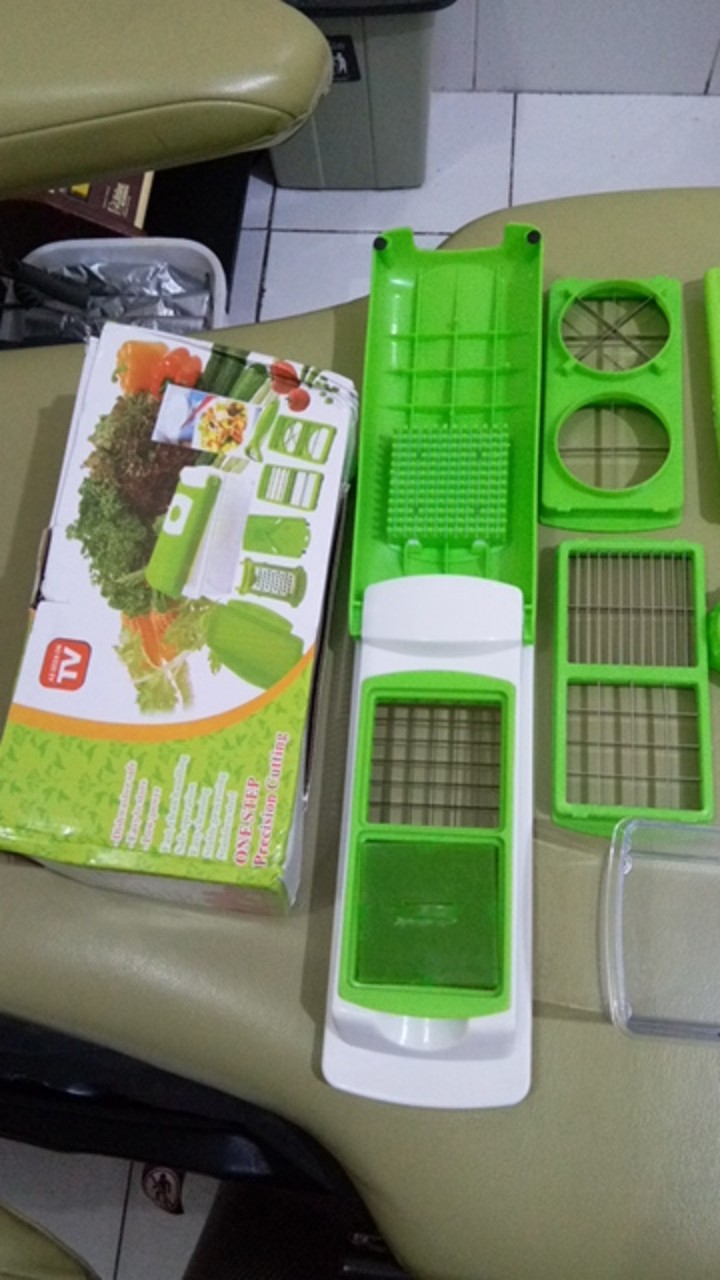Ori Genius Nicer Dicer Plus Pemotong Serbaguna As Seen On Tv Parutan Serutan Multifungsi Alat Dapur
