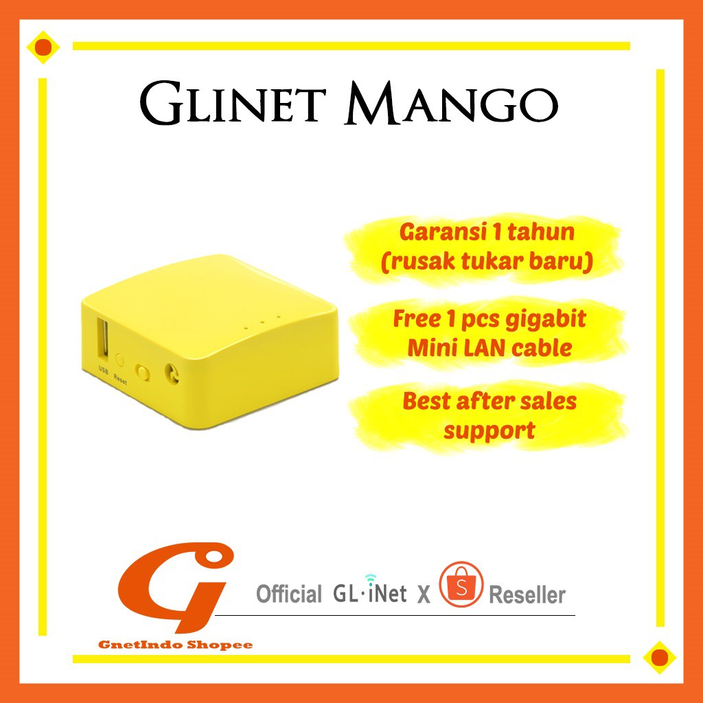 GL.Inet MANGO GL-MT300N-V2  OpenWRT GL Inet