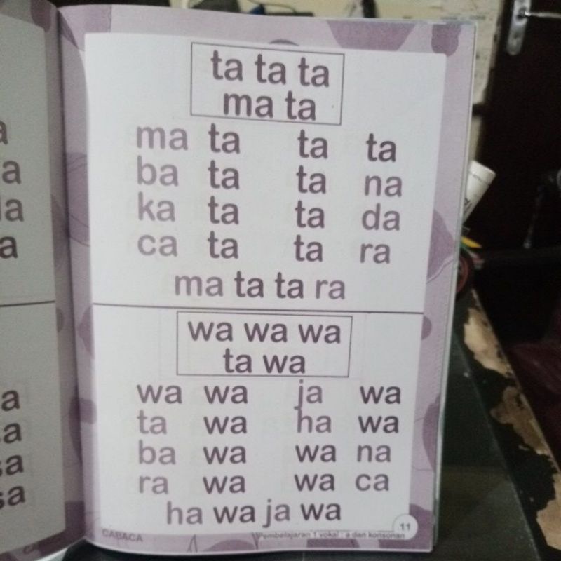 Buku Cabaca Cara Cepat Pintar Membaca (21×29cm)