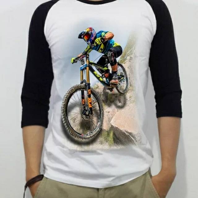KAOS RAGLAN SEPEDA GUNUNG