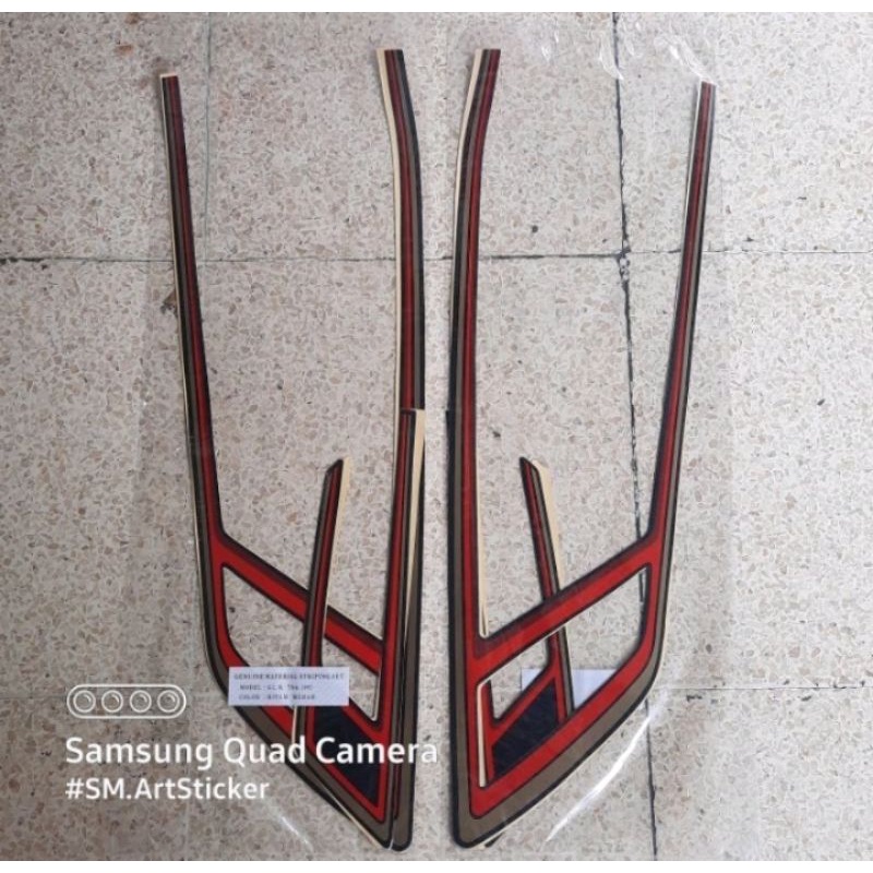 STRIPING HONDA GL 100 TAHUN 1992 STIKER HONDA GL 100 1992