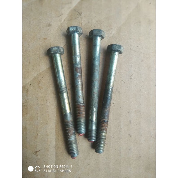 baut blok head qingqi baby matic 50cc / baut silinder qingqi 50cc baby matic