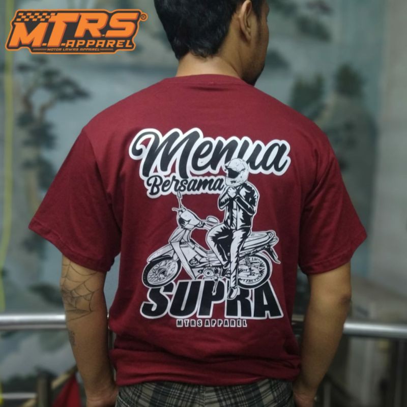 Jual Kaos Honda Supra Baju Honda Supra Motor Lawas S/M/L/XL/XXL - MTRS