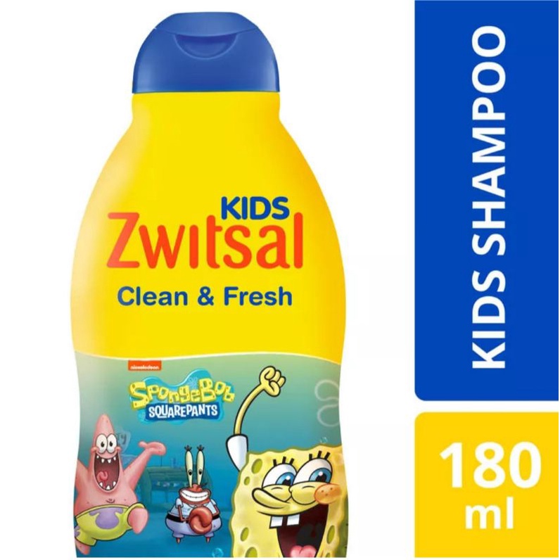 Zwitsal kids shampoo conditioner 180ml/shampo anak bayi ZWITSAL 180 ML Pink Hijau Biru switzal