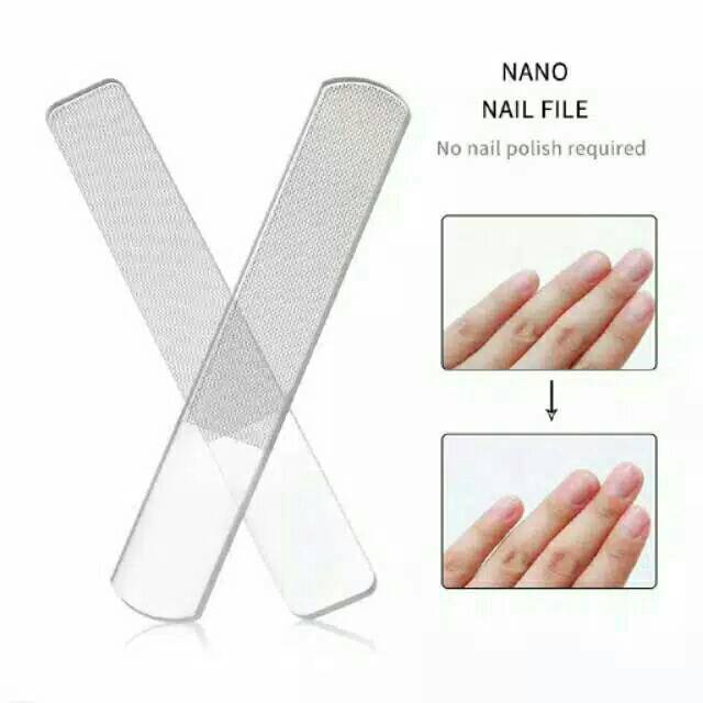 [CHECKOUT RP1000] PAKE BOX - MAGIC 유리 네일 SHINER GLASS NAIL SHINER - PENGKILAP KUKU