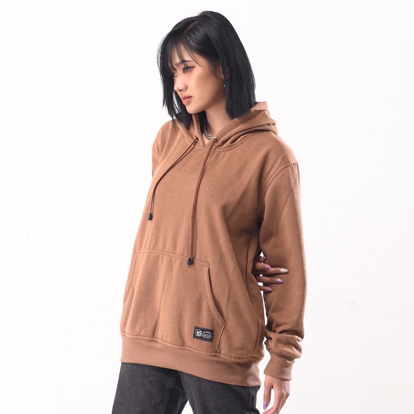 Mcvois Sweater Hoodie Polos Moca Pria Wanita Premium