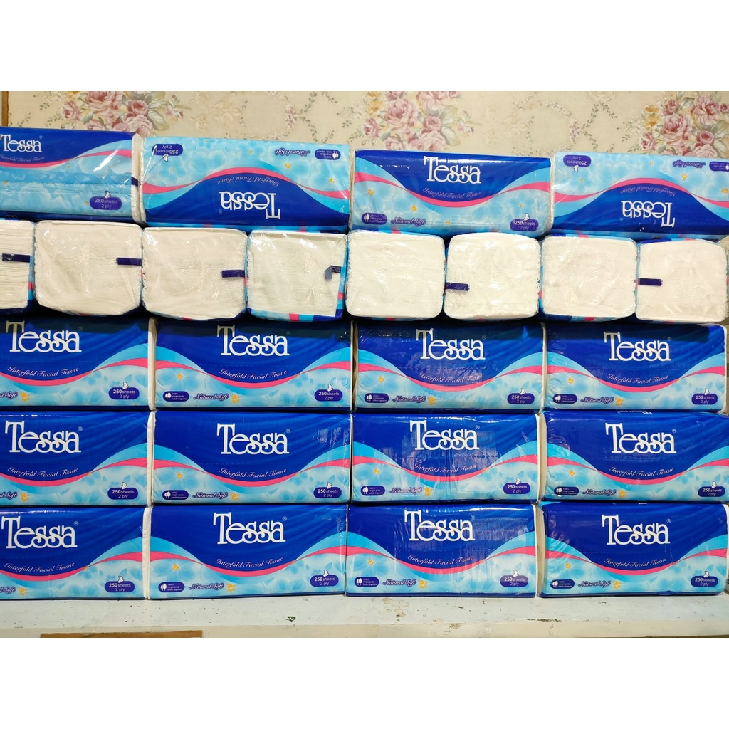 TISSUE TESSA FACIAL 200 SHEET