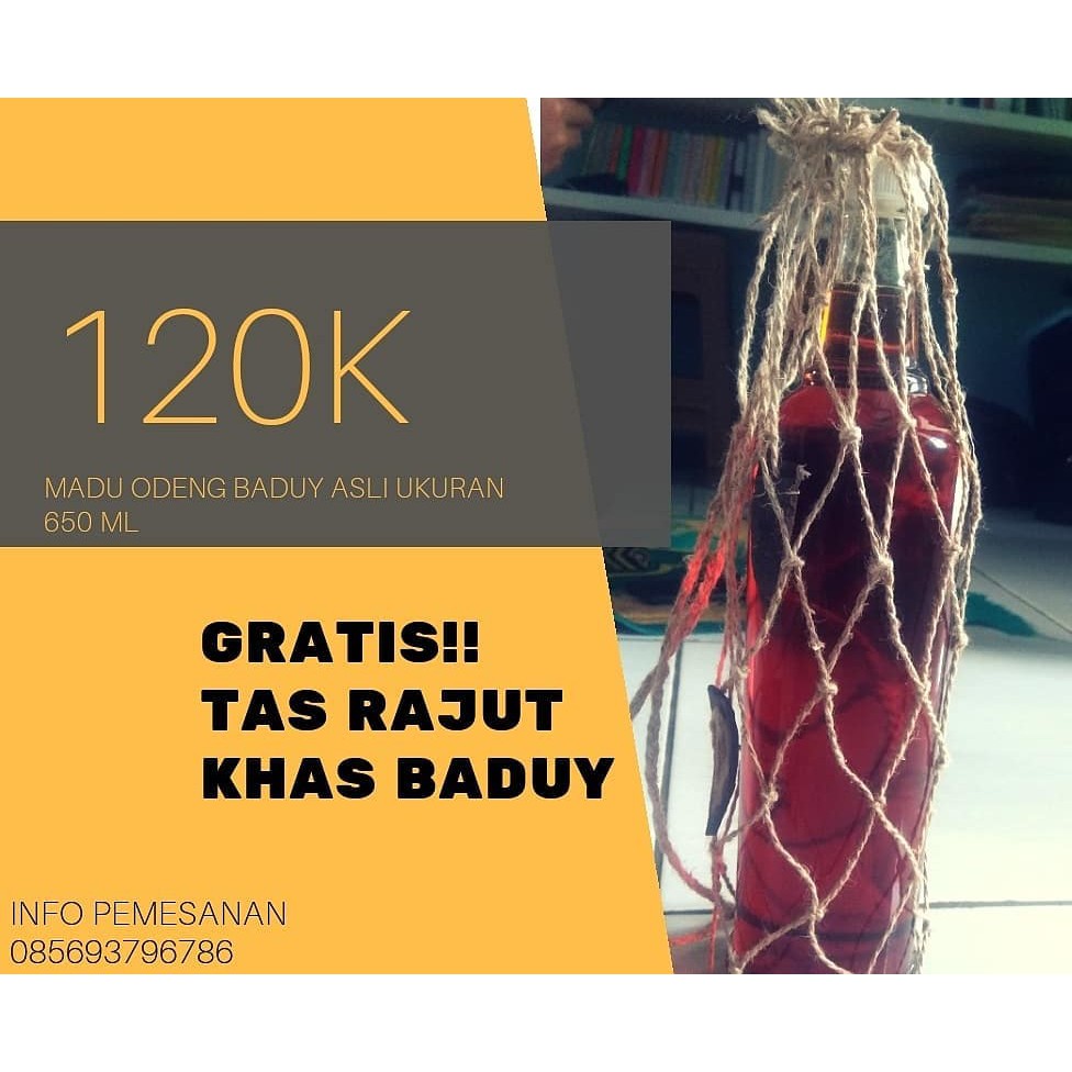 

madu baduy 650 ml