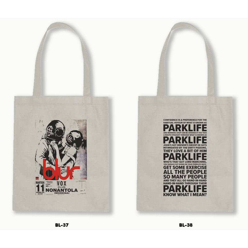 TOTE BAG BLACU - BLUR .03