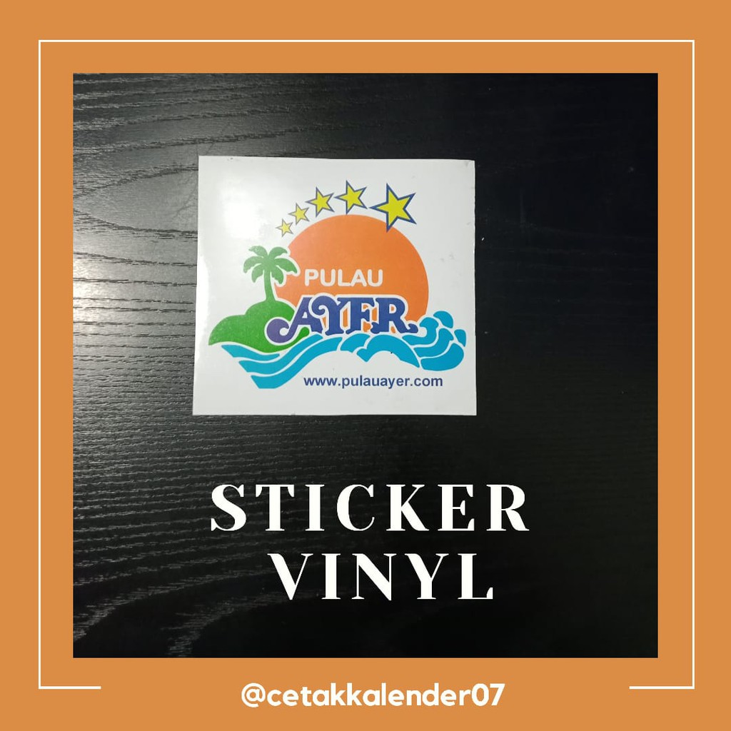 

Stiker Vinyl Latex No Cutting