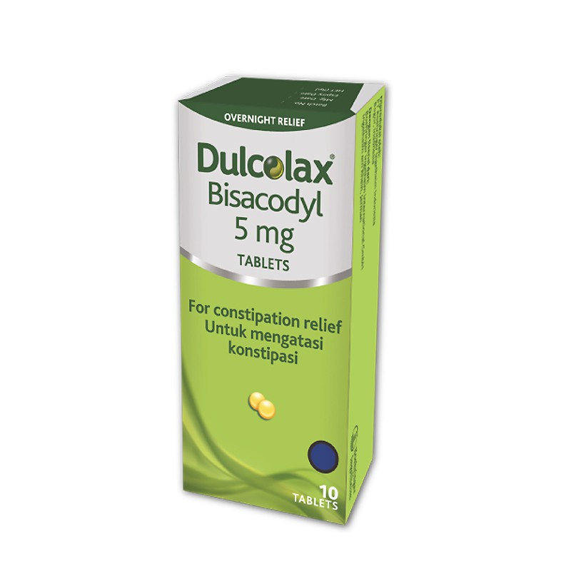 Dulcolax tablet pencahar buang air besar lancar kurus langsing 10 tablet -JB