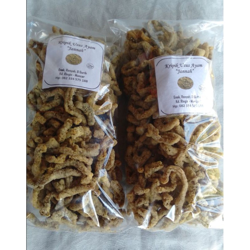 

Kripik Usus renyah Jannah