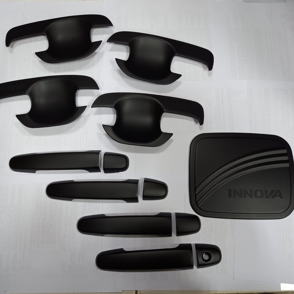 Paket outer handle + tank cover All new Innova Hitam