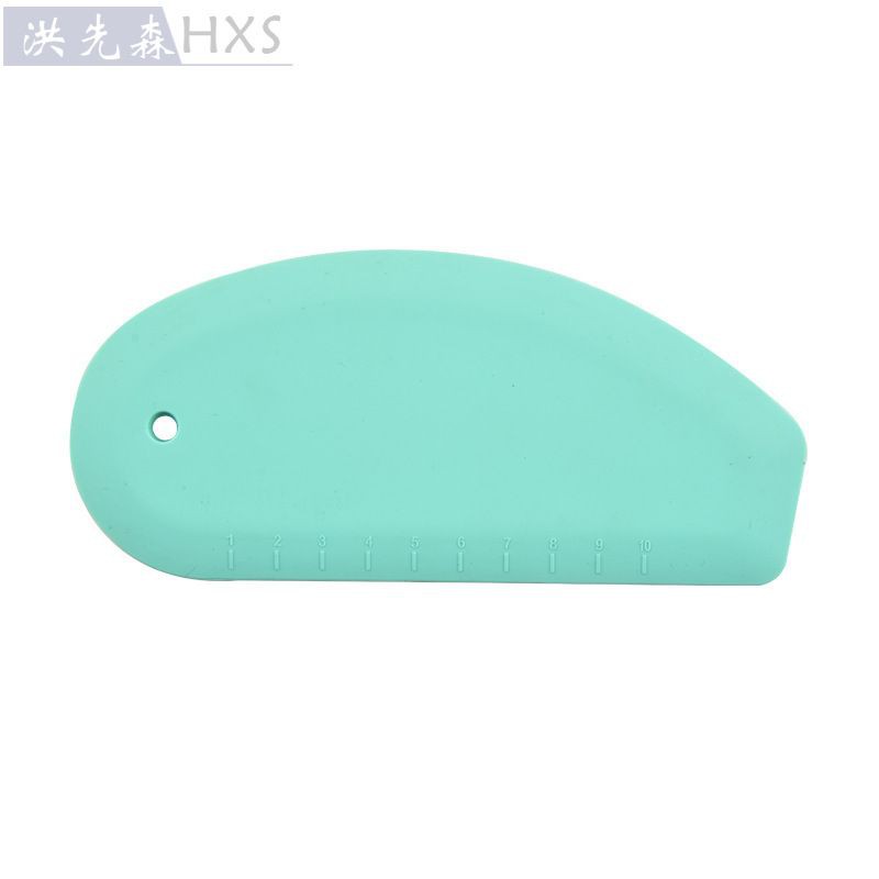 Silicone oval Dough cutter and scraper multi fungsi