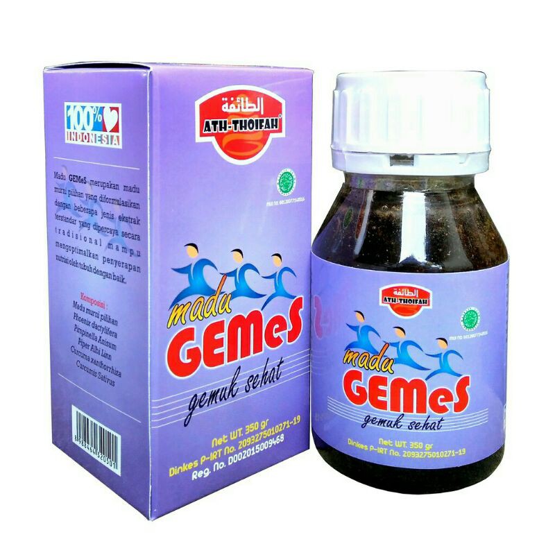 

Madu Gemes (gemuk badan) 350gr