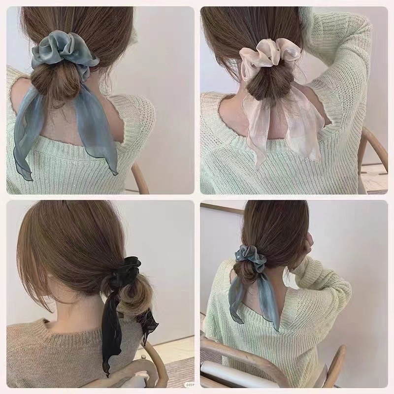 aksesoris ikat rambut fashion wanita korea pita besar #1