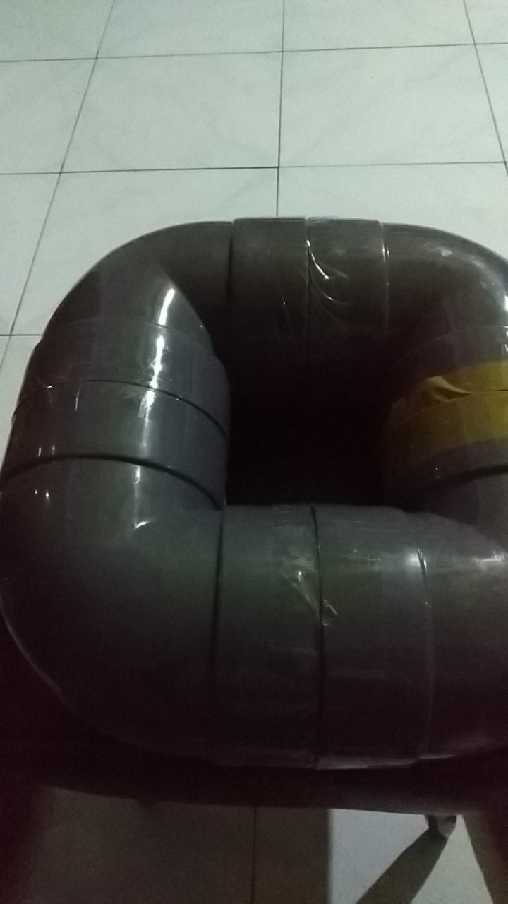 Knee 4 Inchi Adv Lokal - Elbow Keni Bengkok Sambungan Paralon Pipa Pvc