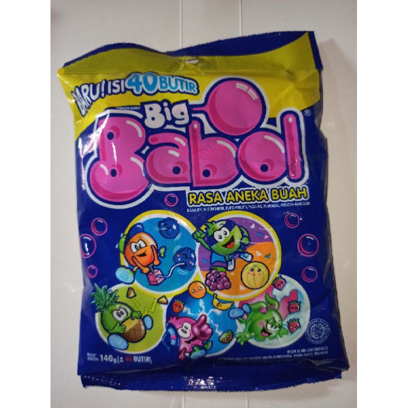 

Permen Karet Big Babol isi 40pcs