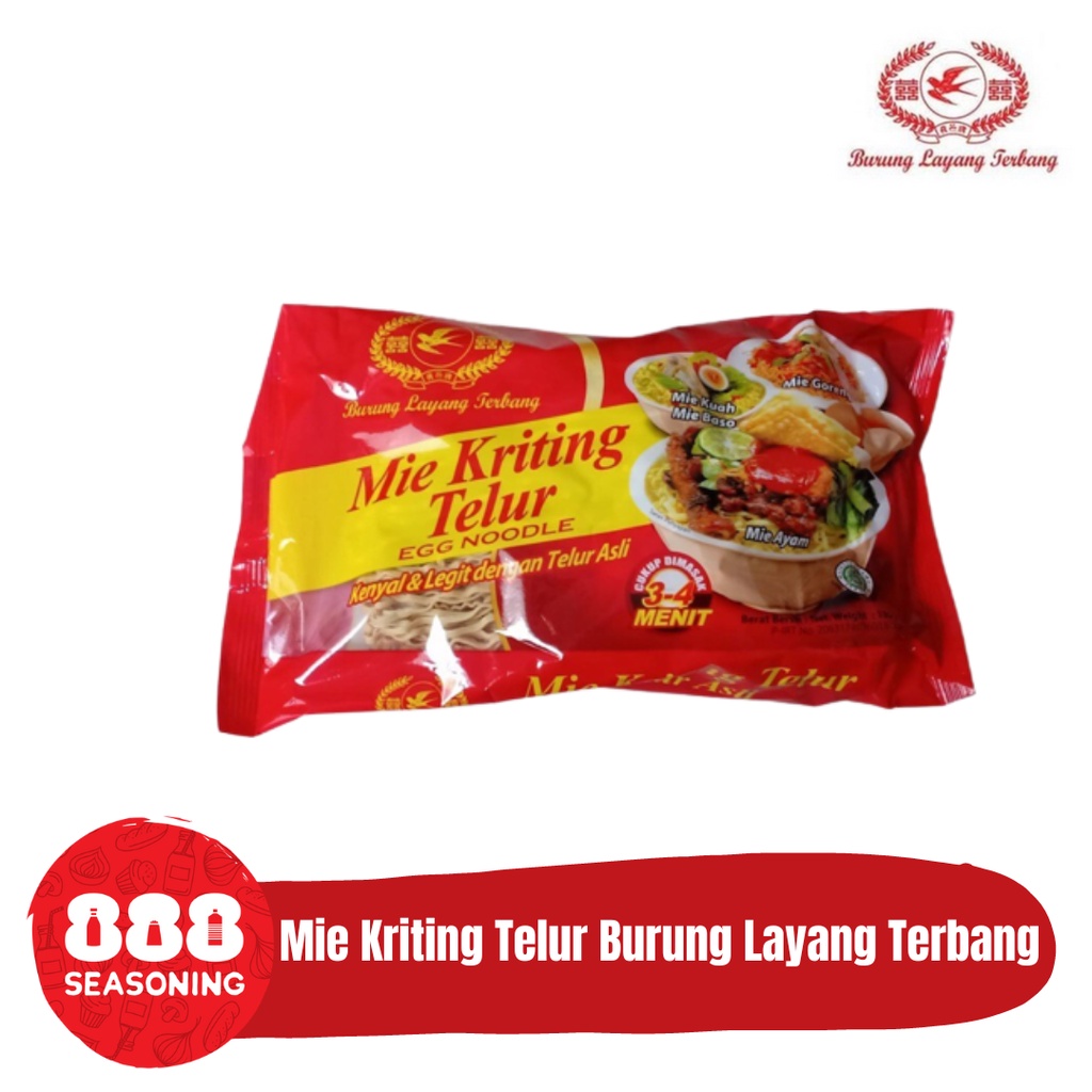 

MIE KERITING TELUR CAP BURUNG LAYANG TERBANG