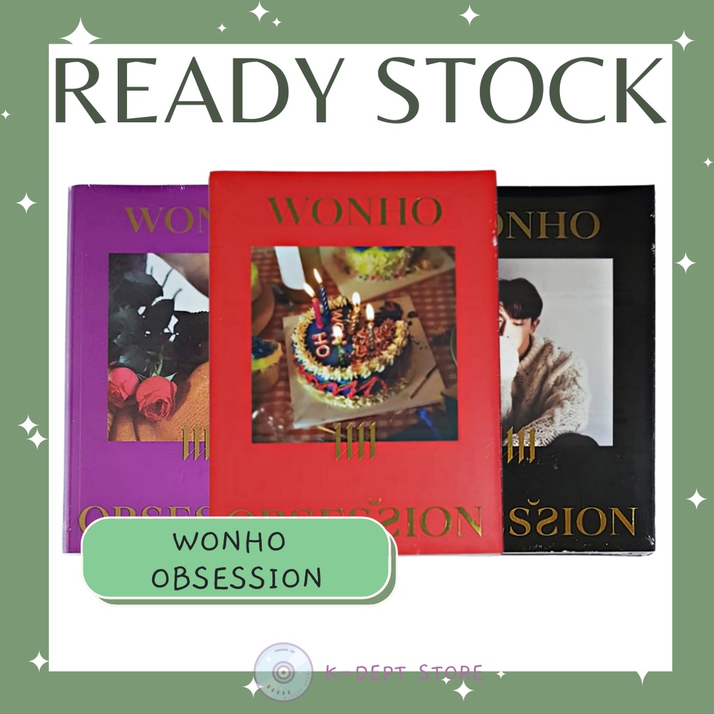 WONHO OBSESSION 1st SINGLE ALBUM + POB