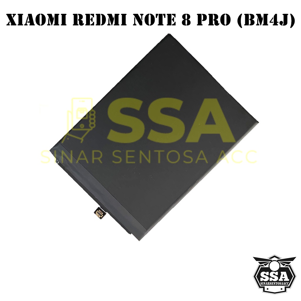 Baterai Xiaomi Redmi Note 8 Pro BM4J Note8 XiaomiNote8Pro Note8Pro Redmi BM 4J Original OEM Batu Batere Batre Battery Batrai Batrei ori hp Xiao Mi Garansi