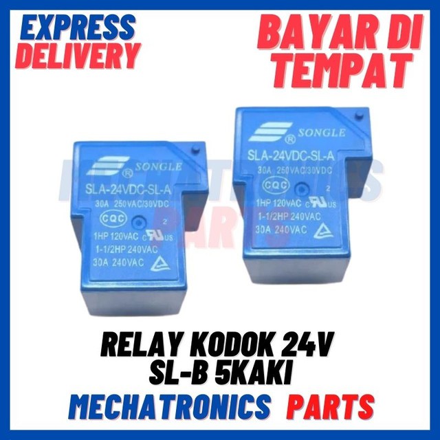 [REL-9006] RELAY KODOK 24V SL-B 5KAKI